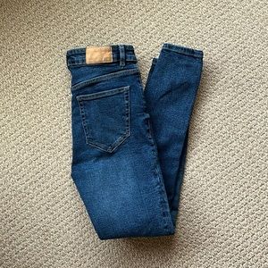 Zara skinny high rise jean